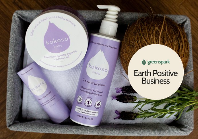 Kokoso Baby is officially an Earth Positive Business!
