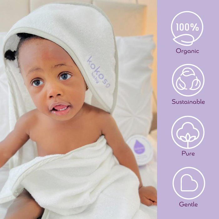 Next baby deals towel with hood