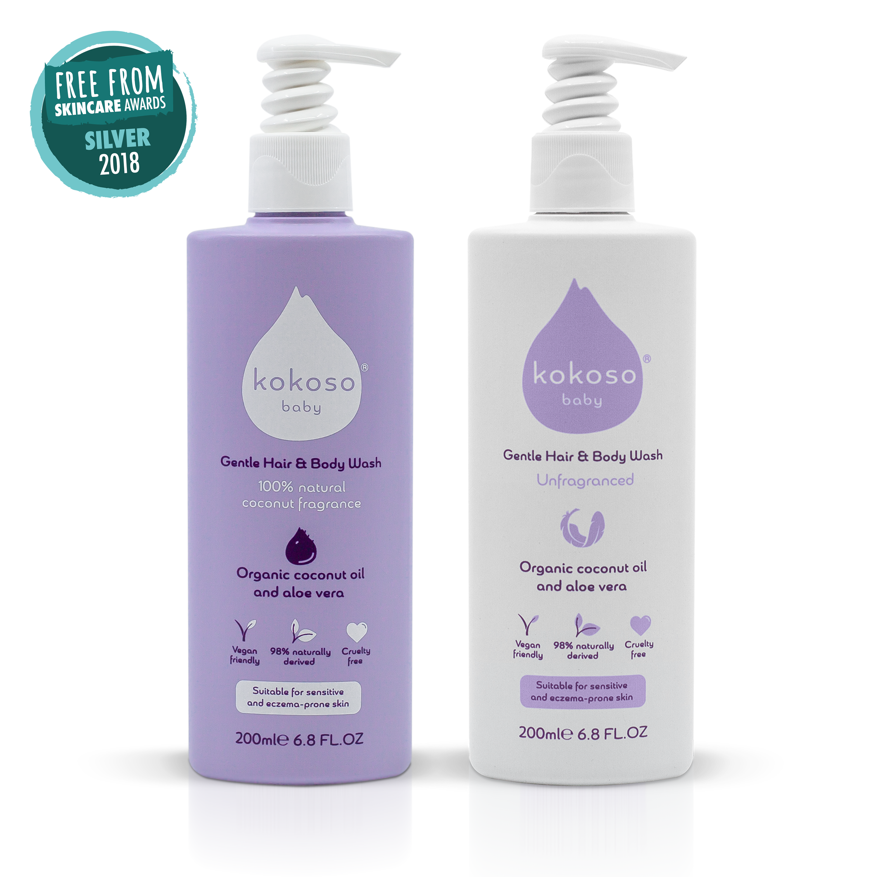 Baby Body Wash Organic Baby Skincare Kokoso